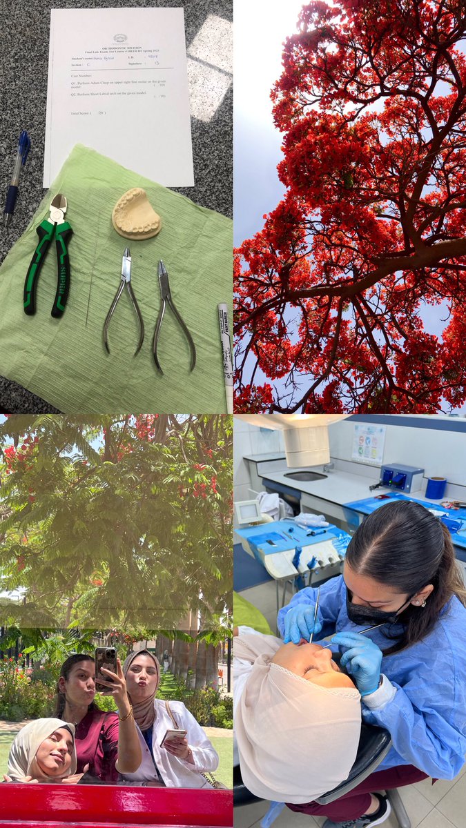 Practical Operative &amp; Ortho done ✅ #dental