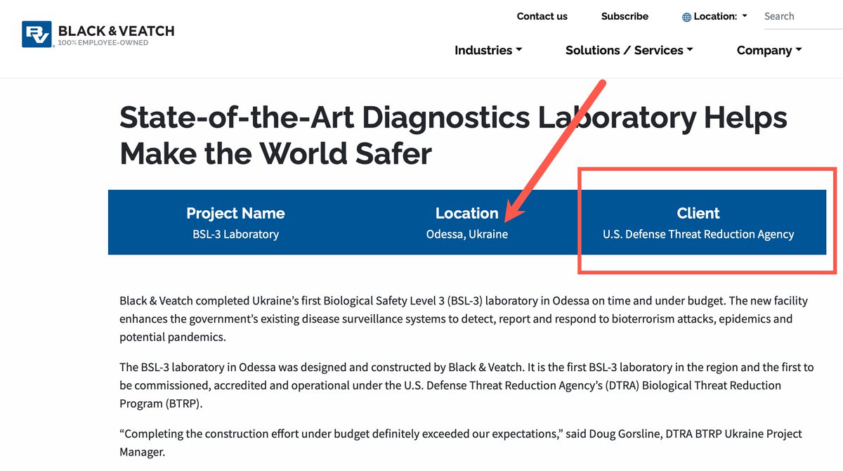 @Janebon34813396 This BSL-3 Bio_Laboratory in Odessa, Ukraine?

Doug Gorsline
DTRA and International Project Manager at U.S. DoD