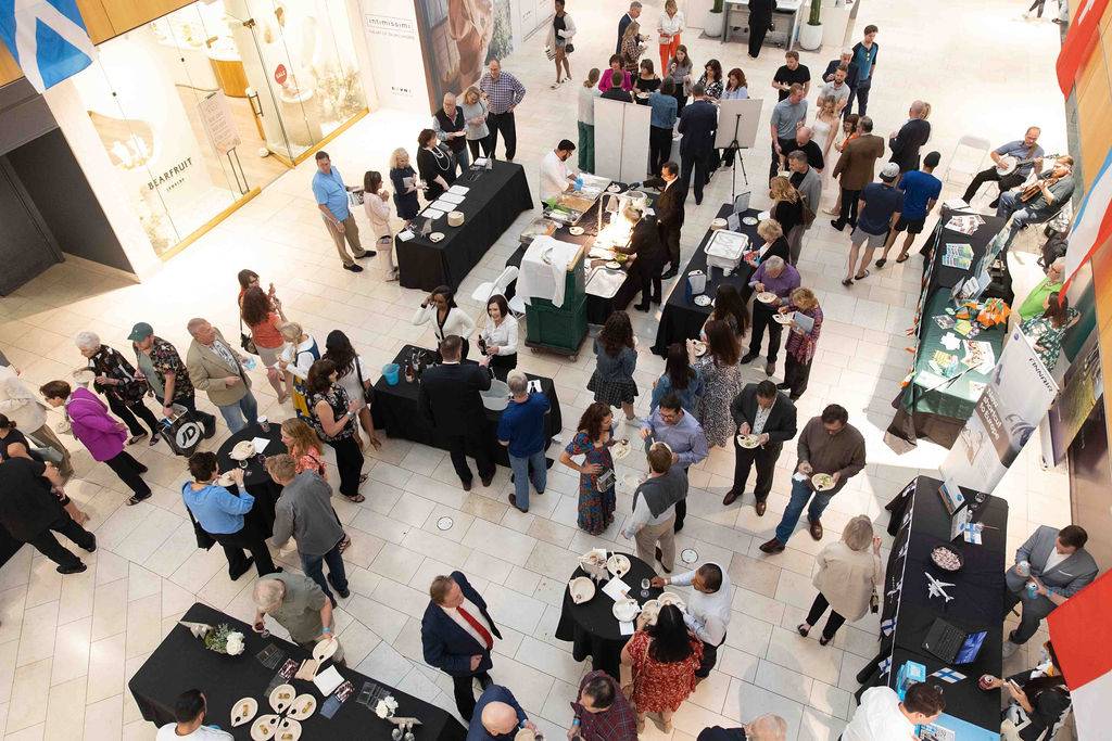 What an exceptional event! The First Annual Experience #Europe by @EaccTexas was a HUGE hit! #DallasInternationalDistrict & @CityOfDallas were thrilled to co-host it at @GalleriaDallas. Amazing turnout! Superb food & wine! Great fun! #EuropeDay