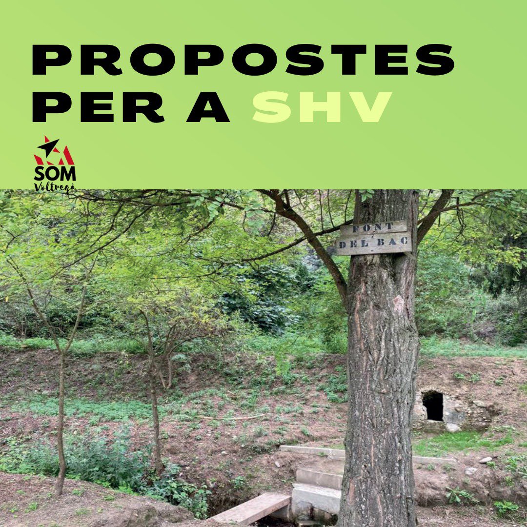 somvoltrega's tweet photo. Continuem amb més mesures per Sant Hipòlit:
13- Fer el manteniment periòdic de la font de la Sala i la Font del Bac. https://t.co/aJdmev2hCc