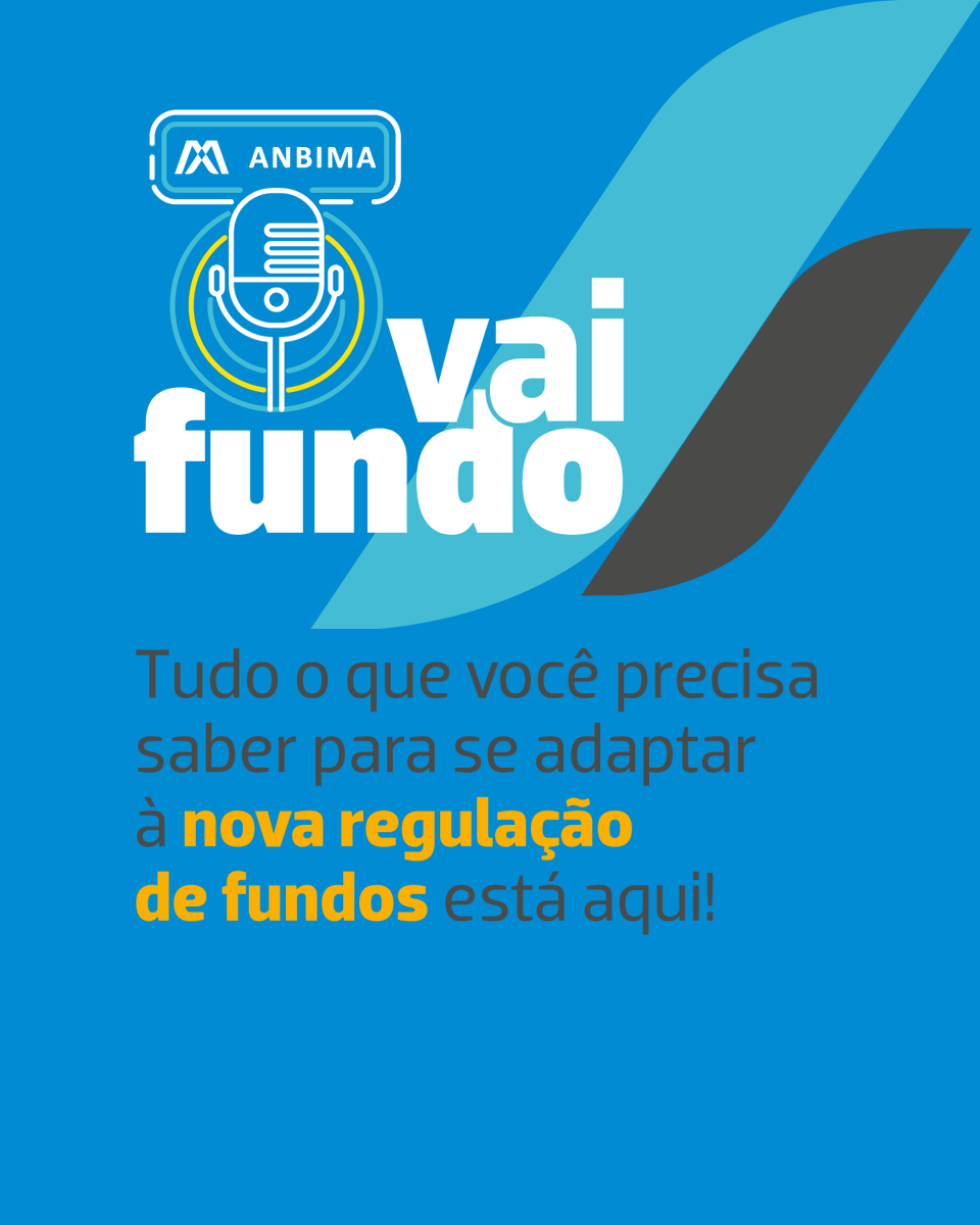 ANBIMA_BR's tweet photo. A #Resolução175 foi protagonista dos últimos sete episódios do podcast #VaiFundo. Em parceria com a @cvmgovbr, mergulhamos na nova regulação de fundos, que será um marco para a indústria. Precisa se aprofundar no tema? Então bora maratonar: https://t.co/bwZMQhINyZ https://t.co/a74e3TSmoF