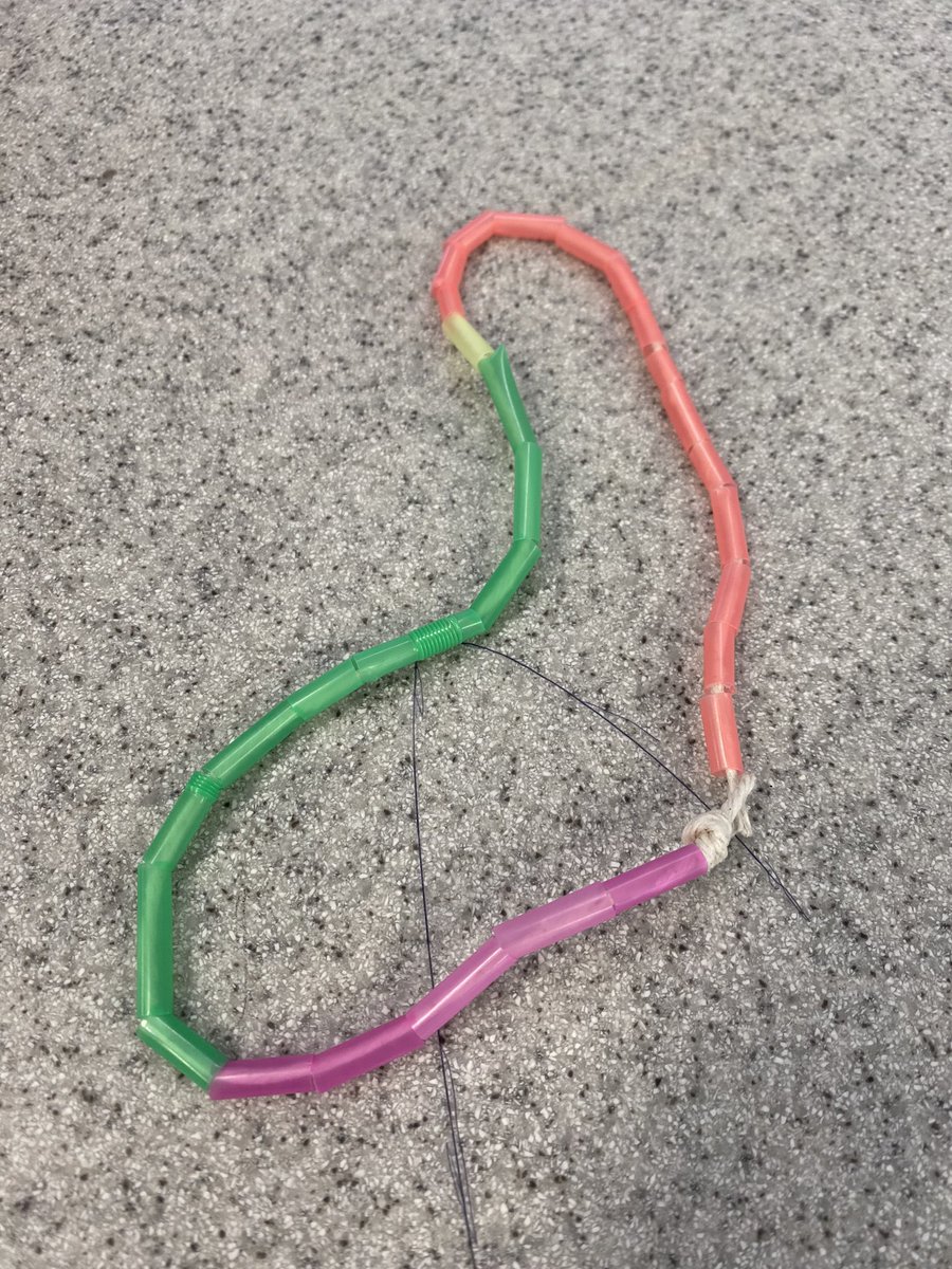 Making menstrual cycle bracelets today #ukscienceteacher #excelatelizabethan