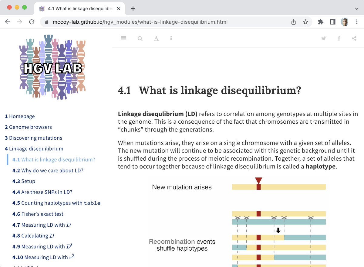 Rajiv McCoy (@rajivmccoy) on Twitter photo I am happy to share teaching materials from our undergrad computational course on human genetic variation for other students and instructors to use and adapt. This was developed by <a href="/smyan__/">Stephanie Yan</a> with help from <a href="/KjweavI/">Kate Isaac</a> and me, supported by <a href="/JHU_CTEI/">JHU Center for Teaching Excellence & Innovation</a>. mccoy-lab.github.io/hgv_modules/ I am happy to share teaching materials from our undergrad computational course on human genetic variation for other students and instructors to use and adapt. This was developed by <a href="/smyan__/">Stephanie Yan</a> with help from <a href="/KjweavI/">Kate Isaac</a> and me, supported by <a href="/JHU_CTEI/">JHU Center for Teaching Excellence & Innovation</a>. mccoy-lab.github.io/hgv_modules/