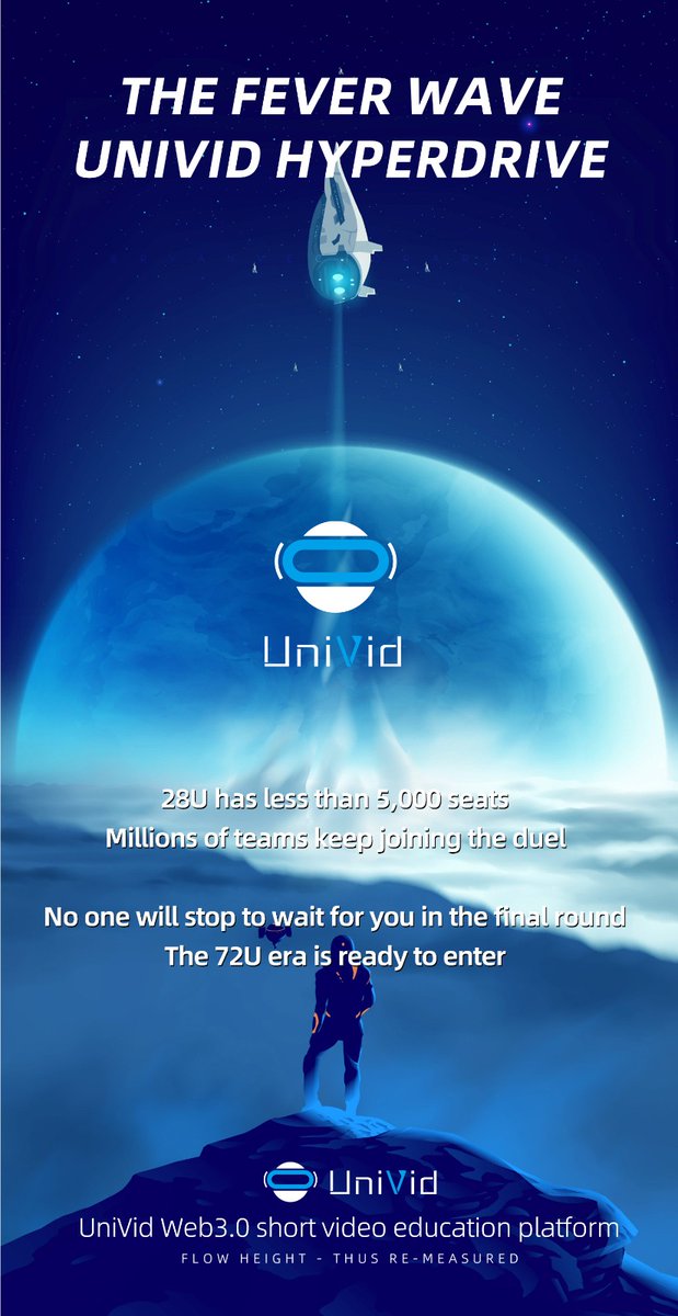 Attention everyone! We're thrilled to announce that UniVid is on the verge of hitting 60k users! It's been such a joy to see our platform grow and evolve with each new addition to our community. Thank you all for being a part of this exciting journey! #UniVid #social #BNBChain