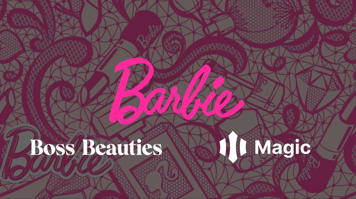 1/ When the wins stop piling in, I'll stop posting them....For now, <a href="/Barbie/">Barbie</a> and <a href="/BossBeauties/">Boss Beauties</a>, with the support of <a href="/magic_labs/">Magic Labs</a> Web3 wallets, are proud to announce a very special collaboration!