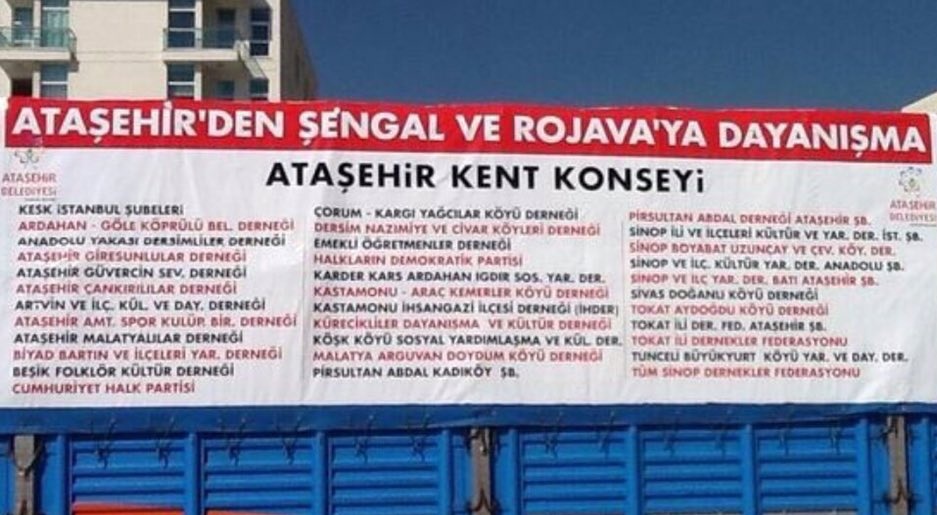 ychpicraat's tweet photo. CHP'li Ataşehir Belediyesi'nin TERÖR ÖRGÜTÜ YPG'ye destek tırı gönderdiğini biliyor muydunuz? https://t.co/pjmyinPX85
