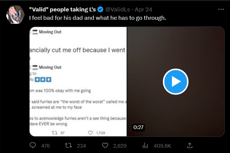 BattleChaing's tweet photo. If you think ValidLs is a good person you may reconsider after this ⬇️
#BlueFolfisInnocent
#DeplatformValidLs https://t.co/CQSoKETlbQ