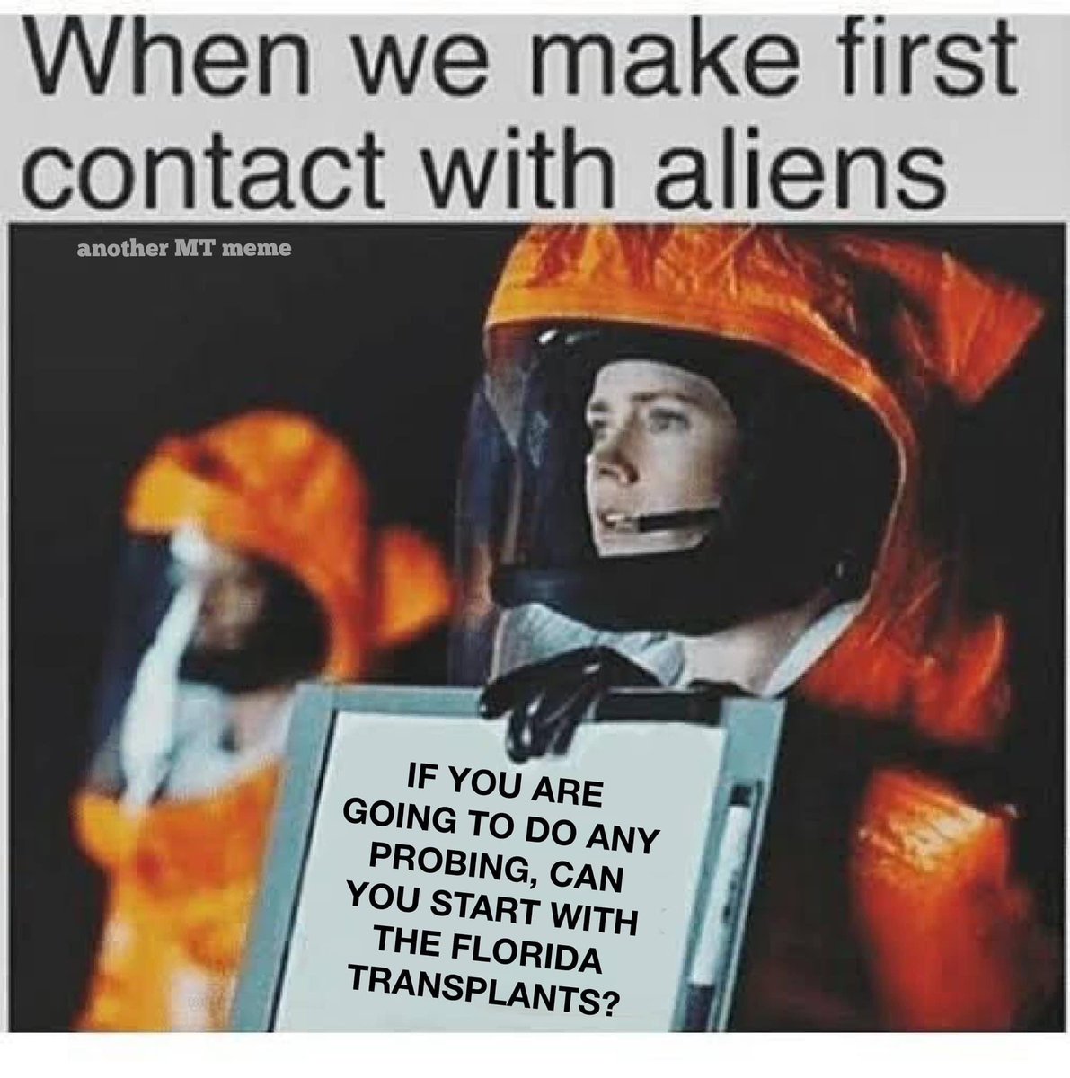 Offering up the NY transplants….