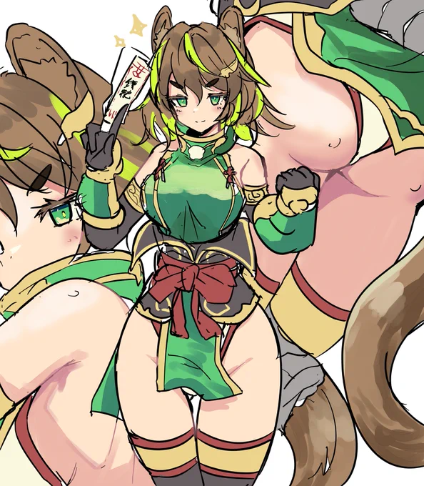 衝動的に描いたフェチ詰め込みイズナラフ