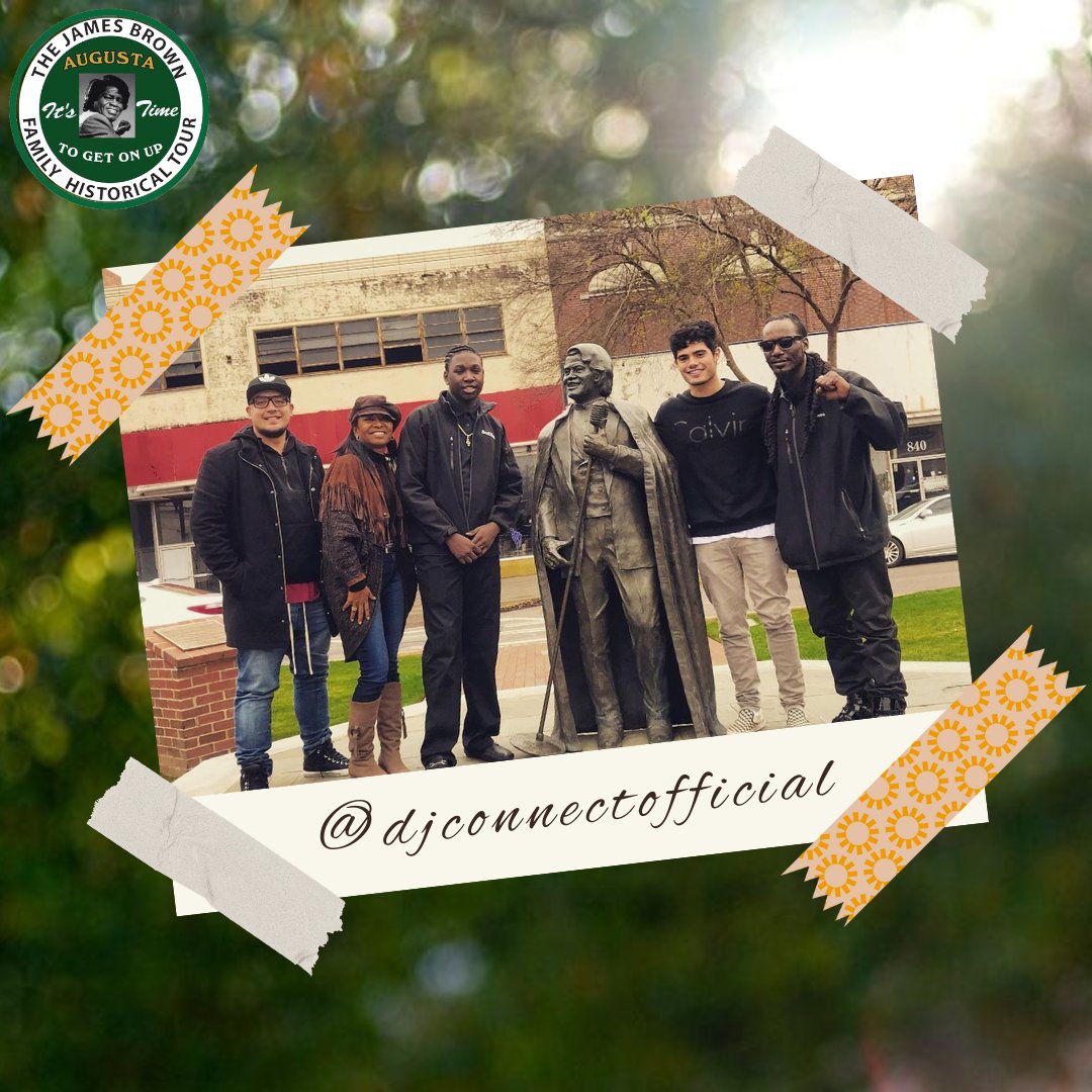 JBFHtour's tweet photo. #TBT: Another awesome throwback photo at the James Brown Statue! Photo by @djconnectofficial

#JamesBrown #Jbfht #jbfhtour #Augusta #VisitAugusta #Jamesbrownstatue #jamesbrownaugusta https://t.co/6qC7zjhNT9