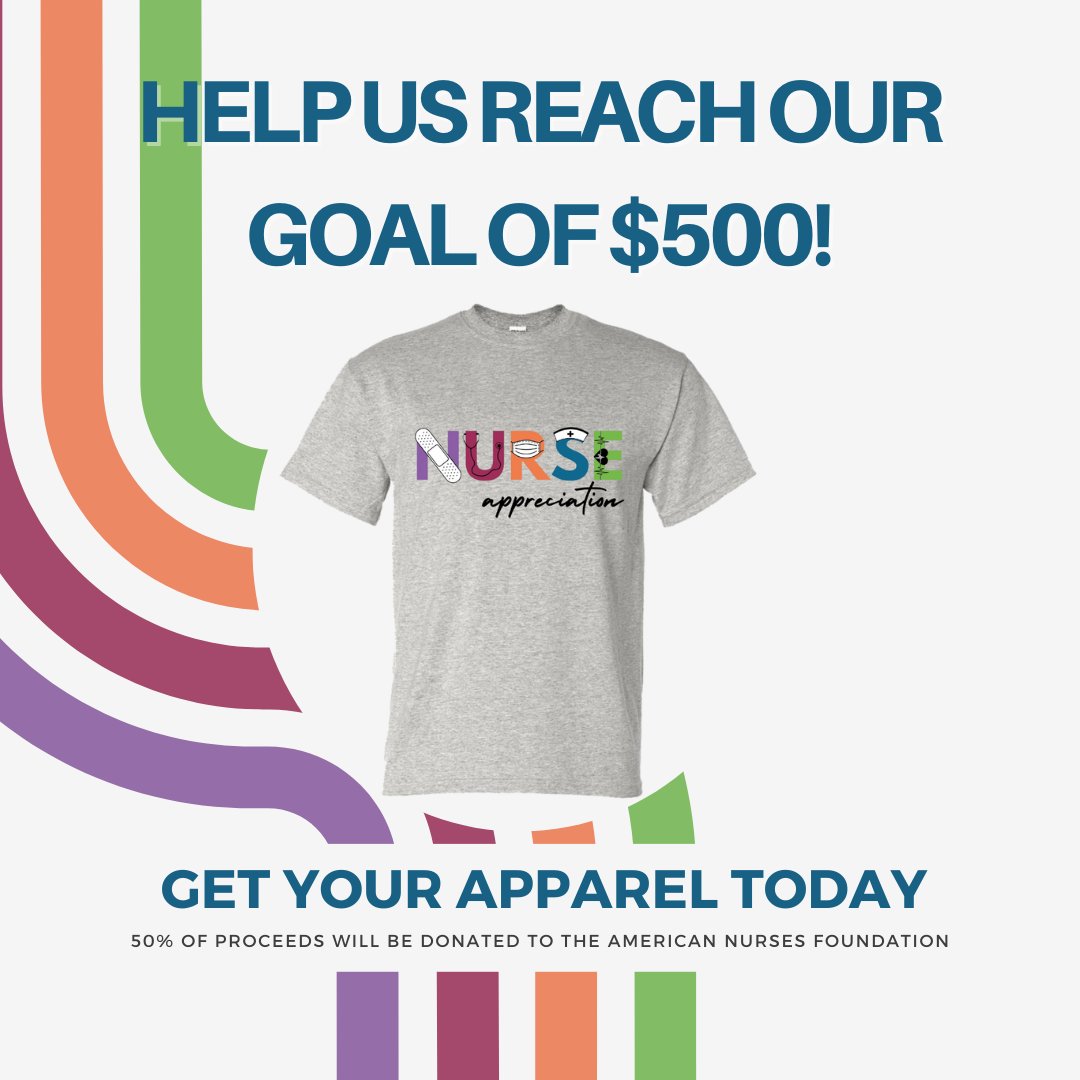 We have almost hit the halfway mark and there are only a couple weeks left! Don't forget to grab your apparel and help us support our nurses! Use the link below or in our bio!
stores.inksoft.com/nurses_month/s…

#rixstine #rixstinerecognized #nurses #supportournurses #nurseappreciation