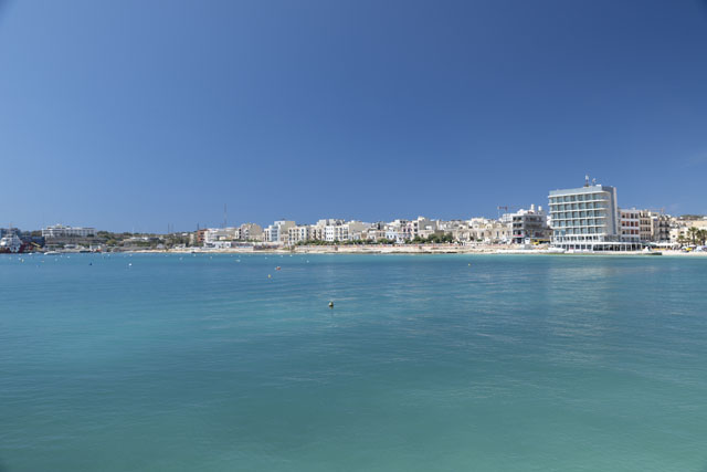 #Pretty Bay in #Malta. This #island in the #Mediterranean #Sea have many #beautiful #bays with #crystalclear #waters that appeal to #tourists, bringing #money to the #localeconomy and to the #localpeople #localbusiness #photography #summerholiday #landscaephotography