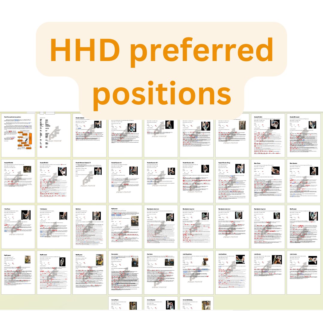 Updated! 

Got a shiny new HHD but don't know what position to test in? We got you. Full page descriptions with norms, %BW and references. 

100% free to download on our website. 

#testdontguess