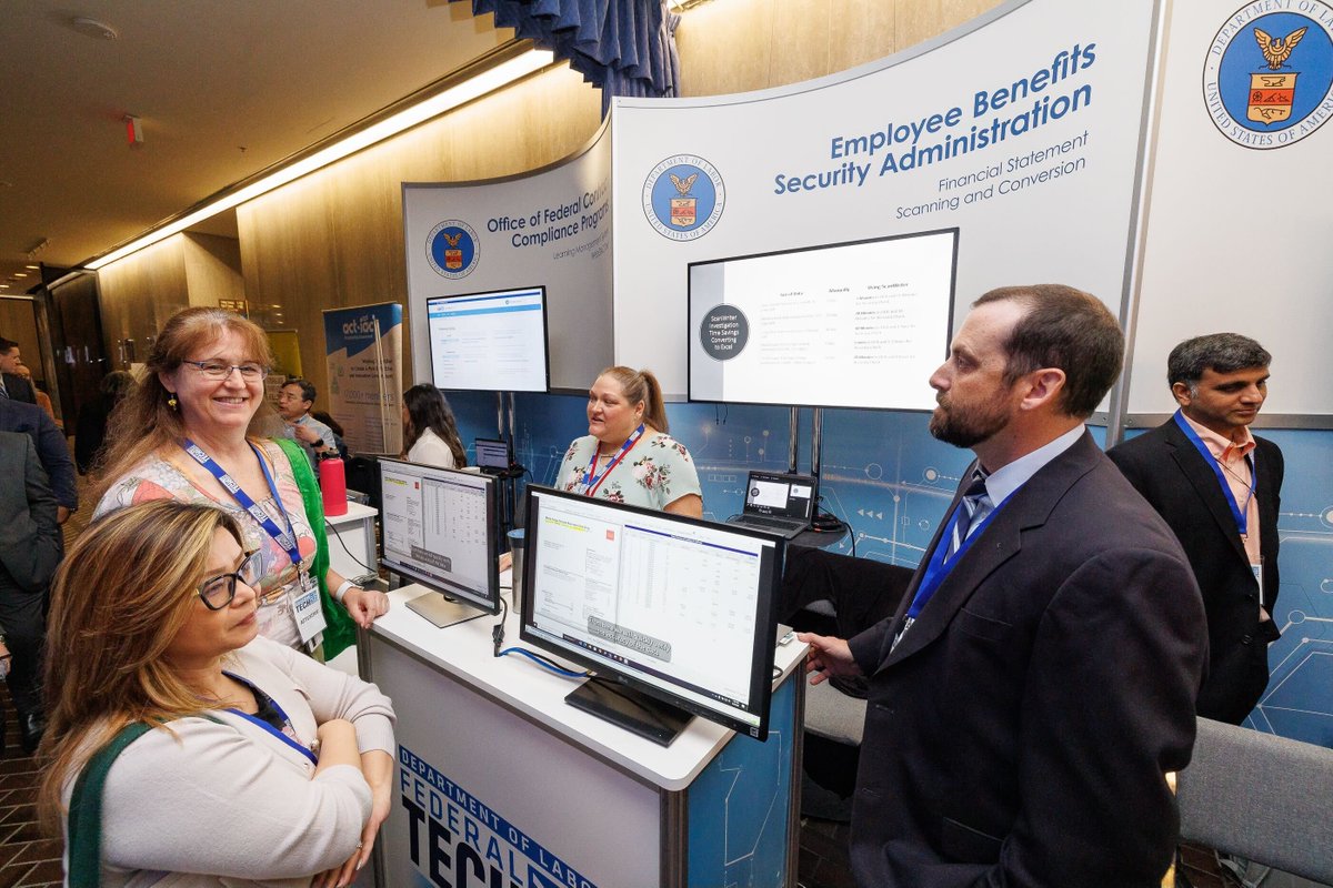 @OCIO_DOL (@ocio_dol) on Twitter photo .<a href="/USDOL/">U.S. Department of Labor</a> agencies have set up booths for #FederalTechDay2023! <a href="/BLS_gov/">BLS-Labor Statistics</a>, <a href="/DOLOIG/">DOL OIG</a>, <a href="/WB_DOL/">USDOL Women's Bureau</a>, <a href="/MSHA_DOL/">MSHA_DOL</a>, <a href="/OCIO_DOL/">@OCIO_DOL</a>, <a href="/VETS_DOL/">VETS_DOL</a>, <a href="/DOLJobCorps/">Job Corps</a> and more are showcasing their most innovative technologies.
federaltechday2023.vfairs.com .<a href="/USDOL/">U.S. Department of Labor</a> agencies have set up booths for #FederalTechDay2023! <a href="/BLS_gov/">BLS-Labor Statistics</a>, <a href="/DOLOIG/">DOL OIG</a>, <a href="/WB_DOL/">USDOL Women's Bureau</a>, <a href="/MSHA_DOL/">MSHA_DOL</a>, <a href="/OCIO_DOL/">@OCIO_DOL</a>, <a href="/VETS_DOL/">VETS_DOL</a>, <a href="/DOLJobCorps/">Job Corps</a> and more are showcasing their most innovative technologies.
federaltechday2023.vfairs.com