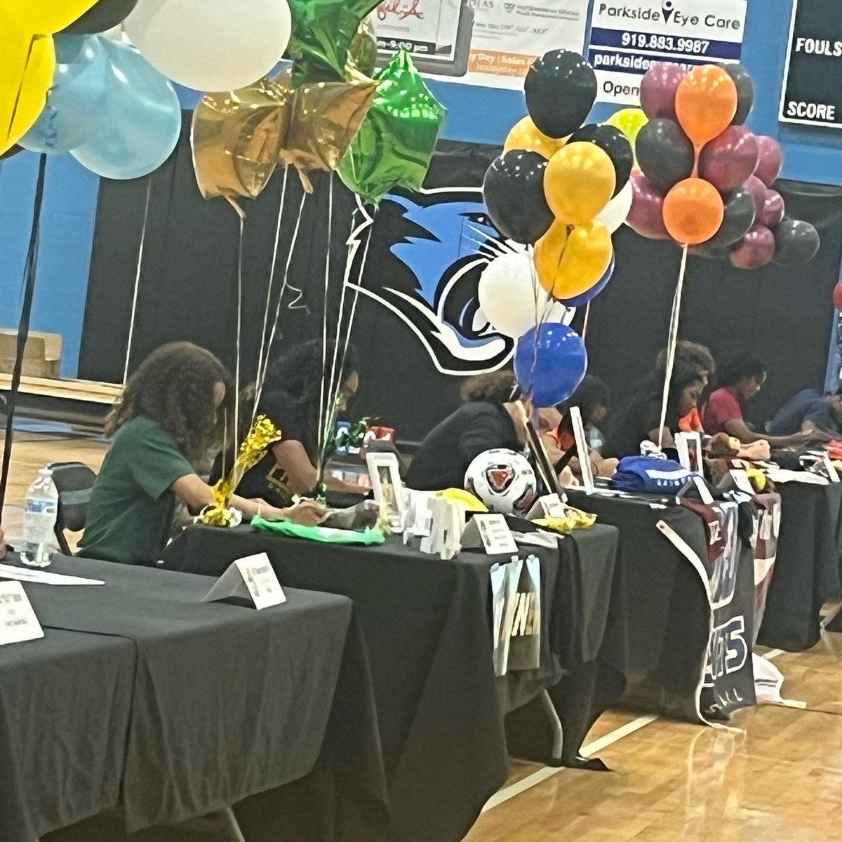 PCCHEER2's tweet photo. We are so proud of you Jazmine! Officially UNC Charlotte bound! 💚💛 https://t.co/TqRvqydqxl