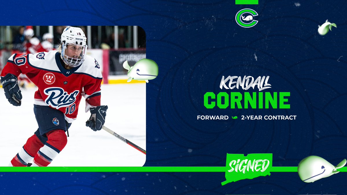 Score-nine is swimming with the Pod! 🎉

We are excited to announce that we have signed Kendall Cornine to a two-year deal.
📰 bit.ly/42W6QdQ