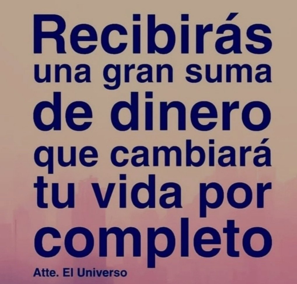 🙏✨🌟Tip Abundancia🌟✨🙏

DECRETA: ASÍ ES

Recuerda que sentirse así es clave.

✨Hecho Está✨

🌟Acuérdense de darle a la campanita en mi perfil 👉🔔 para asegurarse que puedan ver mis tweets y Seguirme🌟