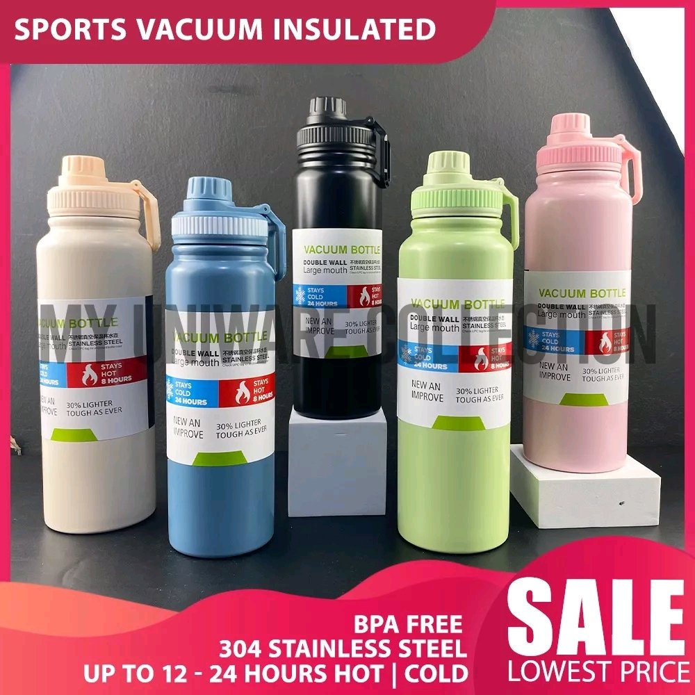 AlbertAgda's tweet photo. Check out Sports Water Bottle Vacuum Insulated Large Capacity 304 Stainless Steel 

600ML  | 800ML | 1000ML at 41% off! 

₱243 - ₱267 only. 

Get it on Shopee now! https://t.co/grSoBbdedQ https://t.co/Y5KOhsdWqm