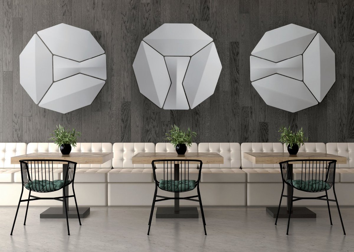 Dining with Bow // ⁠
⁠
Bow is perfect for restaurants + cafe spaces; the possibilities and configurations are endless!⁠
⁠
#snowsound #acoustics #restaurantdesign #cafedesign #interiordesign #cafeinteriors #restaurantinteriors #dining ⁠