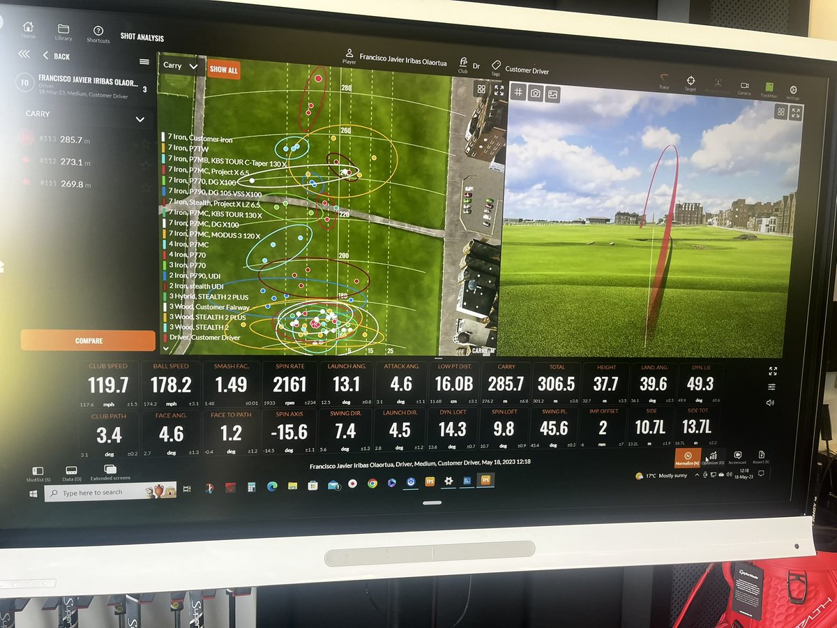 IribasJavier's tweet photo. @TaylorMadeTour @TMPL_Madrid
#TMFITTING https://t.co/no8Te8QfSS