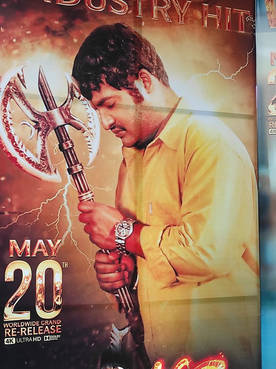 RISK_AJAY's tweet photo. #NTR9 #Re Release #Simhadri4K
#NTR30 #Devara
CELEBRATIONS IN SUDERSHAN 4k
RTC X ROADS #HYDERABAD https://t.co/kpvVdVtjB7
