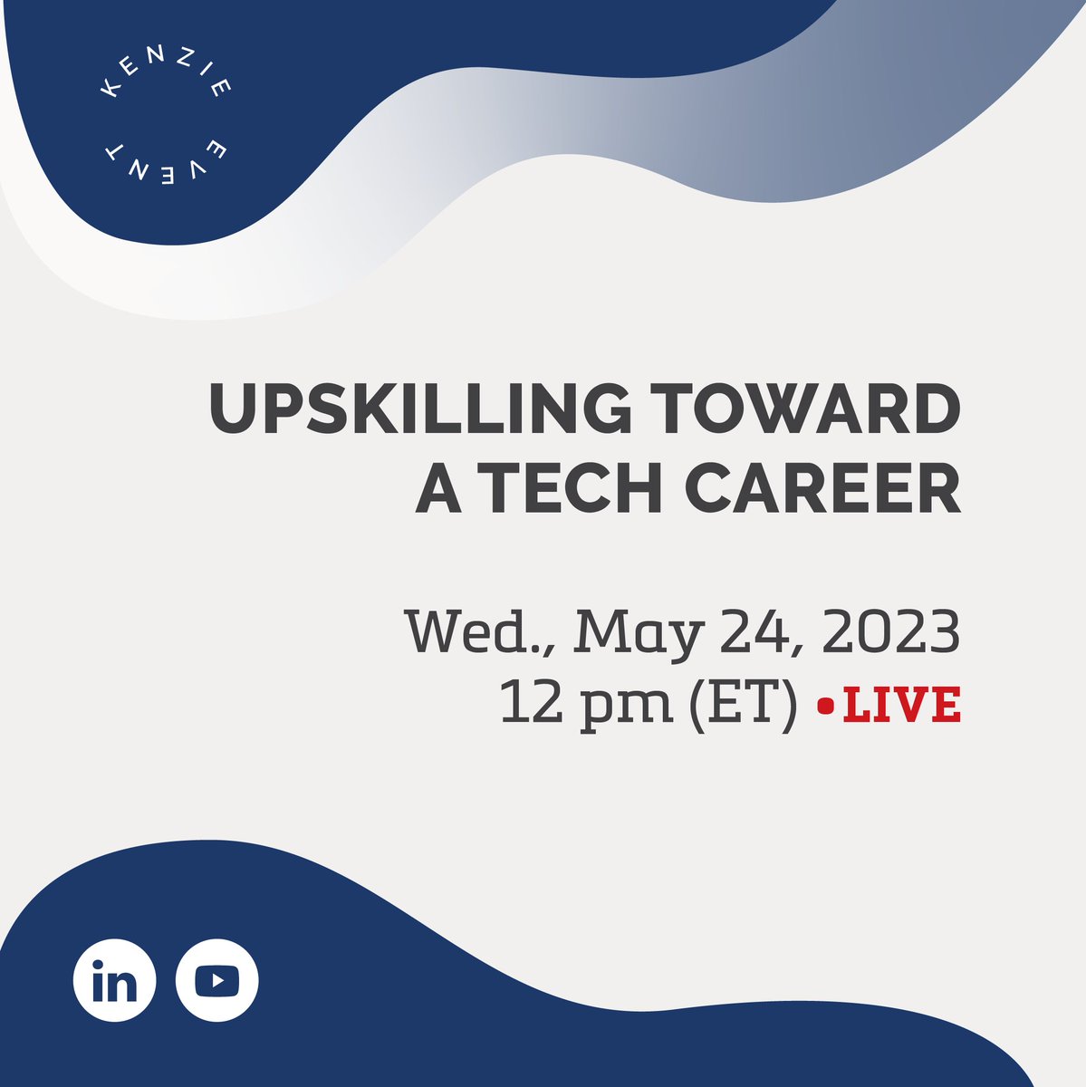 What does it take to upskill for a tech career? We're going LIVE with Jon Rogers, Director of Strategic Workforce Planning at the Indiana Office of Technology, to talk about it! 📍 RSVP: bit.ly/3pK2WGz Don't have LinkedIn? Watch on YouTube: bit.ly/3OhqA7A