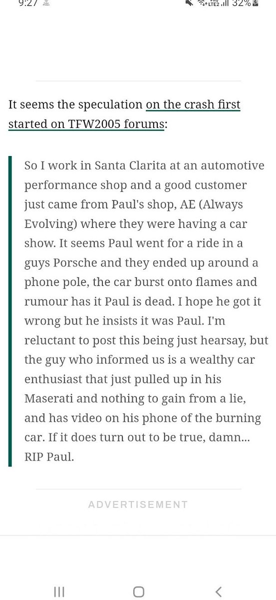 TF_Moments's tweet photo. A poster on Transformers fansite TFW2005 was one of the first people in the world to break the news of actor Paul Walker's passing during the filming of Fast and Furious 7. 

This caused the site to receive a lot of attention from mainstream news outlets. (2013) https://t.co/HwXuLjNNRP
