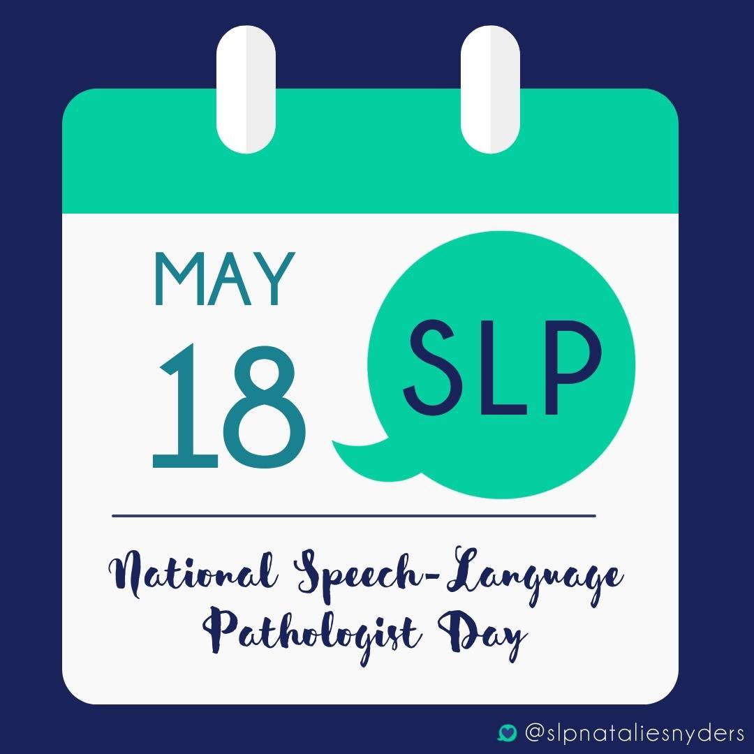 MrsKellySLP's tweet photo. Happy National Speech Language Pathologist Day! https://t.co/CNOXRCzEBl
