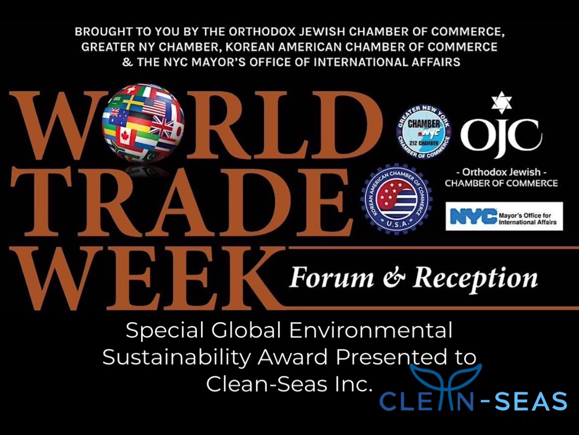 “Clean Vision's Clean-Seas to be Honored at Prestigious World Trade Week NYC 2023” $CLNV is pleased to bring our shareholders todays press: marketwatch.com/press-release/…
#Worldtradeweek #cleanenergy #GreenEnergy #savetheplanet