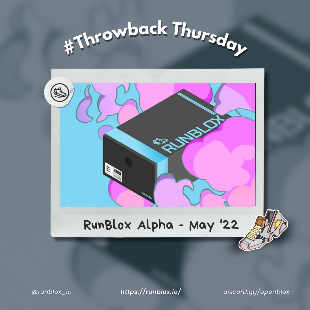 It's #ThrowbackThursday ! ⏪💡

Did you know <a href="/RunBlox_io/">RunBlox🔺💙🔲 | RunOnArb</a> Closed Alpha launch was in May 2022? 🤔

Yes! We started with 100 testers from our community, and marked the start of our RunBlox journey. ☀️

Were you one of the OGs? 🧐
Raise your hand if you are! 🙋
#RunBlox #OpenBlox