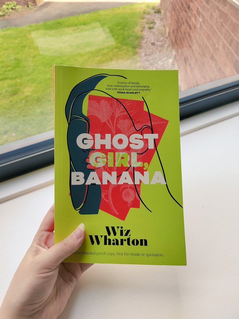 Happy Publication Day to now my favourite book #GhostGirlBanana ❤️ 🥳 Thank you @Chomsky1 for writing & sharing such a beautiful book & for sending me a copy to read & fall inlove with ❤️  Can't wait to get to a Bookshop this weekend to get a finished copy for my bookshelf ❤️