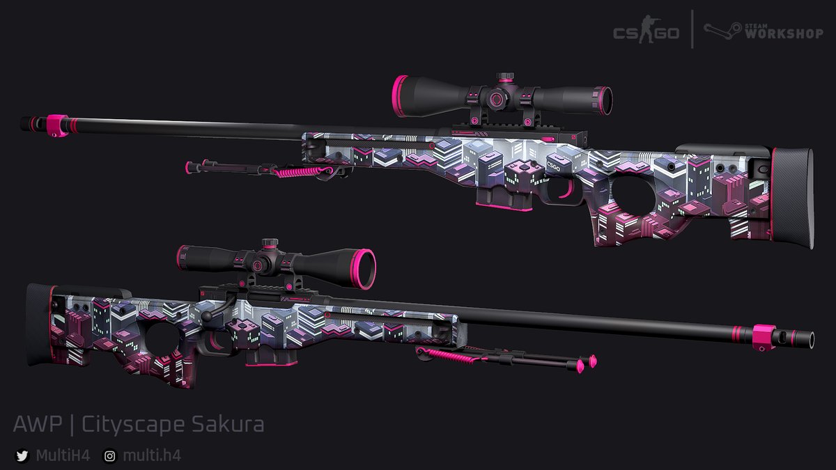 Updated my AWP Cityscape for <a href="/CounterStrike/">CS2</a> with fixes, new colors, and more!

Isometric cityscapes my beloved.