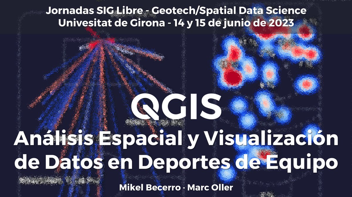 marcollergarcia's tweet photo. 🔜Amb Mikel Becerro (https://t.co/b8g6UFclSA,entrenador CH Lloret,Investigador CSIG) farem el taller QGIS-Análisis espacial y visualización de indicadores estadísticos en deportes de equipo a les Jornades @SIGLibreGirona
Inscriu-te
📅15/6
⏱️11:45
📌Aula A1 Facultat de Lletres-UdG https://t.co/wJoA3IWHpO