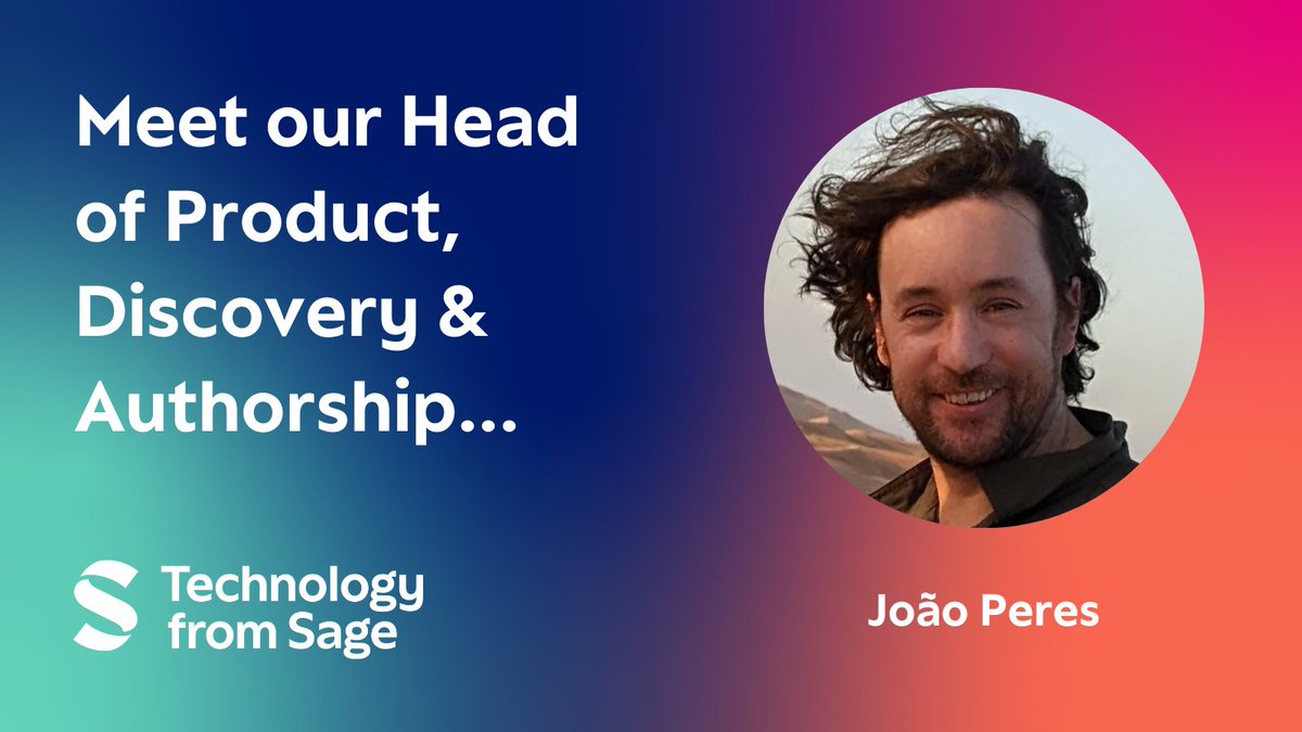sciwheel's tweet image. Come and meet our Head of Product, Discovery &amp;amp; Authorship, João Peres! 👨🏻‍💻

Find out more about João&apos;s role working at #TechfromSage and looking after the #Sciwheel and @leanlibrary products, plus, the importance of being grateful in day-to-day life!

➡: technologyfromsage.com/head-of-produc…