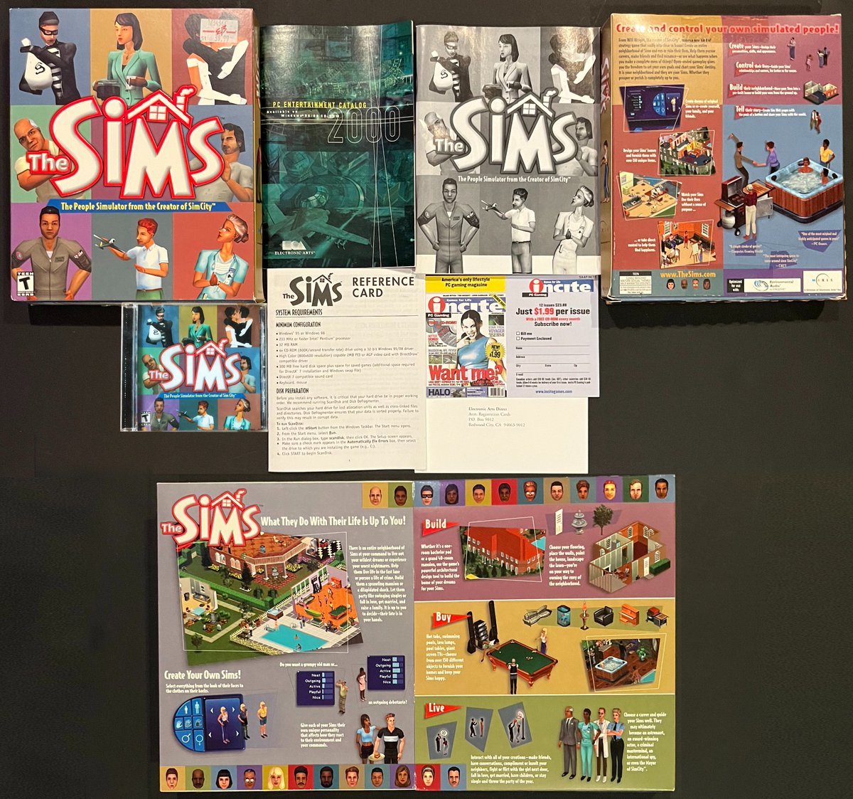 The Sims / Maxis-EA 2000

#RETROGAMING #Atari #retrocomputing #pcgames #DOSGAMING #bigboxPCgames #pointandclick #adventuregame #adventuregames #rpg #ultima #pixelart  #sims #thesims #rtsgames #ultima #lucasarts #sierragames #starcraft #blizzard  #maxis