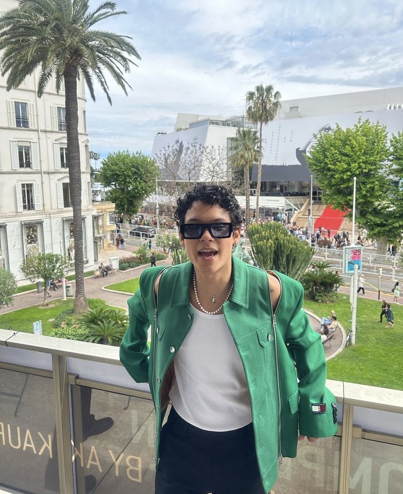 Omar Rudberg in Cannes.