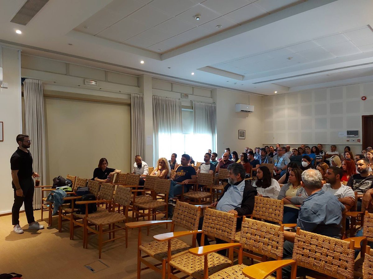 ARI_RD's tweet image. Εκπαίδευση στο προσωπικό του ΙΓΕ σε θέματα Πρώτων Βοηθειών #FirstAid και χρήση Απιδινωτή #Defibrillation 
Η εκπαίδευση έγινε από λειτουργούς της Υπηρεσίας Αναζωογόνησης του @MinHealthCY