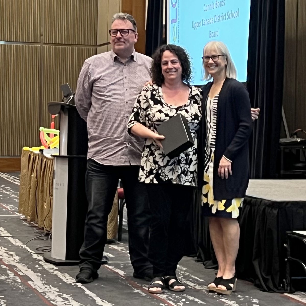 UCDSB's tweet image. 🎉 Exciting news! Connie Boros, #UCDSB Technology Enabled Learning &amp;amp; Teaching Contact teacher, has received the prestigious Supporting Boards &amp;amp; Students in eLearning Award from the Ontario eLearning Consortium! 🏆

Read more about Connie: ow.ly/lLKn50Ora7E #MyUCDSBFamily