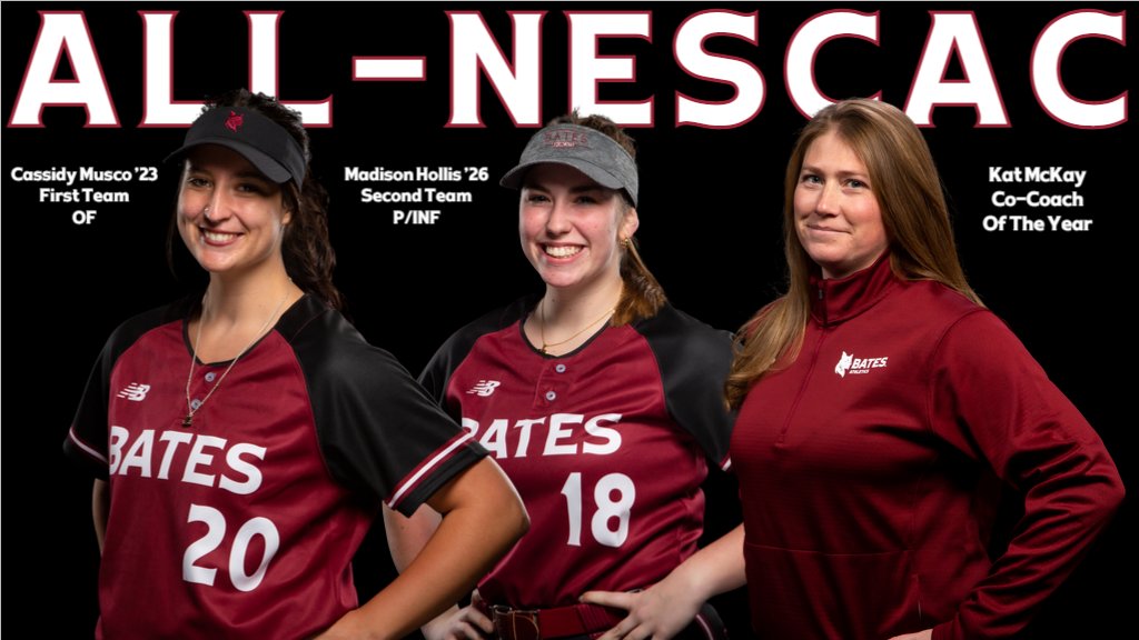 BatesSports (@batessports) on Twitter photo Pair of <a href="/BatesSBall/">Bates Softball</a> players named All-NESCAC, Kat McKay voted Co-Coach of the Year!
gobatesbobcats.com/news/2023/5/18…
#mesports #d3sb #d3softball #GoBates <a href="/Sports_SJ/">Sun Journal Sports</a> Pair of <a href="/BatesSBall/">Bates Softball</a> players named All-NESCAC, Kat McKay voted Co-Coach of the Year!
gobatesbobcats.com/news/2023/5/18…
#mesports #d3sb #d3softball #GoBates <a href="/Sports_SJ/">Sun Journal Sports</a>