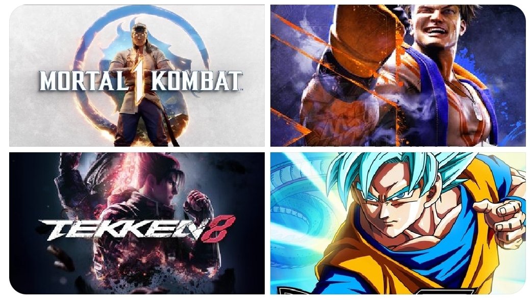 RobinsonfinnH's tweet image. A era dos jogos de luta está  voltando  com tudo 🔥 🔥 
#MortalKombat  #Dragonballbudokai #streetfight6 #TEKKEN8 
#Budokai