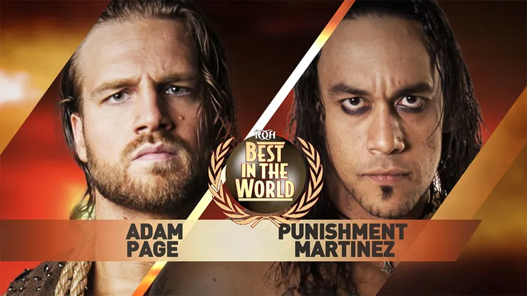 Match of the Day: 'Hangman' Adam Page vs Punishment Martinez (Best In The World) #hangmanadampage #punishmentmartinez #DamianPriest #rohwrestling #cowboyshit #wwe #aew