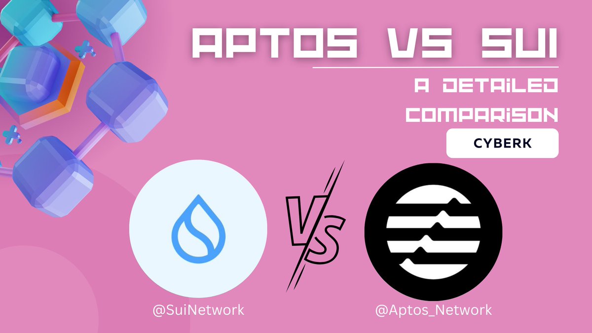 CyberKDev's tweet image. Deciding which network to launch your project or to start your business can be a challenge.  

In our latest article, we will take a look at both @Aptos_Network and @SuiNetwork to help you decide which network is most suitable for your business needs.

linkedin.com/pulse/aptos-vs…