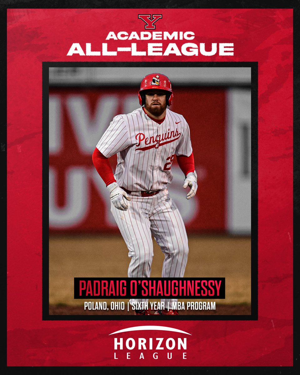 YSU Baseball ๐ง (@ysubaseball) on Twitter photo Congratulations to senior ๐ฃ๐ฎ๐ฑ๐ฟ๐ฎ๐ถ๐ด ๐ข'๐ฆ๐ต๐ฎ๐๐ด๐ต๐ป๐ฒ๐๐๐ on being named to the #HLBASE All-Academic Team for the third straight season โผ๏ธ
O'Shaughnessy becomes the fifth player in program history to be a three-time honoree!
๐ฐ: tinyurl.com/2p9tdf8f
#GoGuins๐งโพ๏ธ Congratulations to senior ๐ฃ๐ฎ๐ฑ๐ฟ๐ฎ๐ถ๐ด ๐ข'๐ฆ๐ต๐ฎ๐๐ด๐ต๐ป๐ฒ๐๐๐ on being named to the #HLBASE All-Academic Team for the third straight season โผ๏ธ
O'Shaughnessy becomes the fifth player in program history to be a three-time honoree!
๐ฐ: tinyurl.com/2p9tdf8f
#GoGuins๐งโพ๏ธ