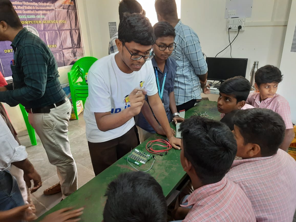 Taught Computer Hardwares for Tribal Village Govt School Students at Germalam, Sathyamangalam, Erode #service #tribal