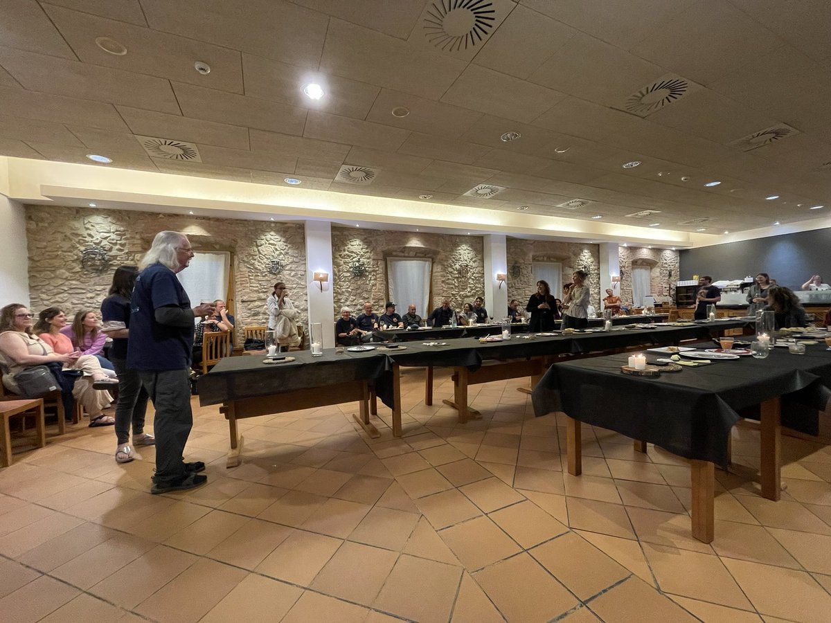 David Pyrooz (@dpyrooz) on Twitter photo Enjoying the 21st meeting of the <a href="/Euro_Gang/">Eurogang Project</a> program of research in Les Avellanes, Spain
And kudos to <a href="/jsanchez318/">Jose Sanchez</a> for delivering a top notch presentation on our evaluation of our evaluation of a multidisciplinary team and street outreach intervention in Denver Enjoying the 21st meeting of the <a href="/Euro_Gang/">Eurogang Project</a> program of research in Les Avellanes, Spain
And kudos to <a href="/jsanchez318/">Jose Sanchez</a> for delivering a top notch presentation on our evaluation of our evaluation of a multidisciplinary team and street outreach intervention in Denver