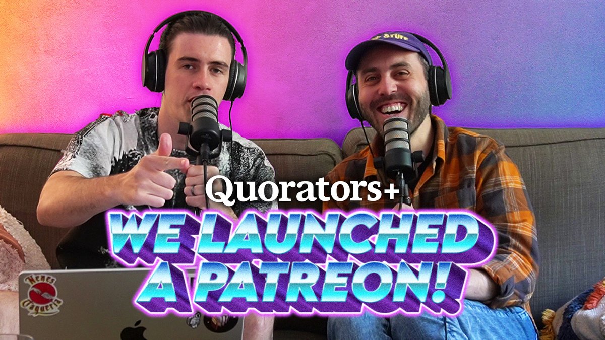 jeremysmiles's tweet photo. exciting news for fans of my podcast Quorators: we launched a patreon!!!

if you want to hear us explore the terrifying worlds of Next Door, WikiHow, and more: sign up for Quorators+

the first episode is out on there and we already found some insane shit https://t.co/P136bCNJ3b https://t.co/AvgrrQnbcm