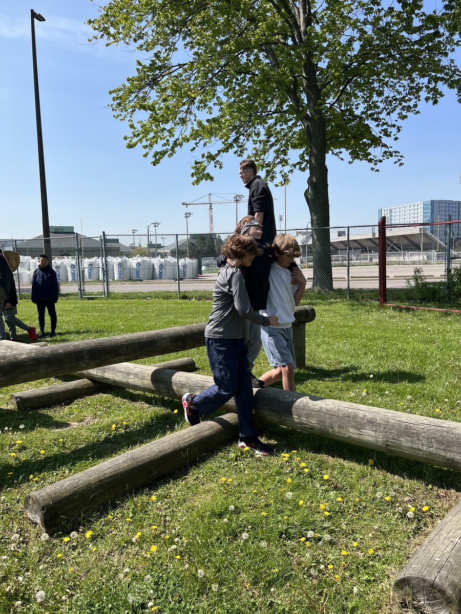 Our Gr.7 students are having a blast at Altitude! #ROPSROCKS #risktakers