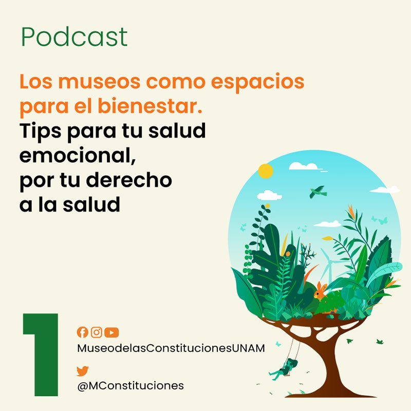¿Tienes o has tenido pareja? ¿Qué esperas de una relación en pareja? 🤔💕
Escucha nuestro #Podcast Tips para tu salud emocional, por tu derecho a la salud, de la serie ”Los museos como espacios para el bienestar.” museodelasconstituciones.unam.mx/dim-podcast-1-…
#DíaInternacionalDeLosMuseos