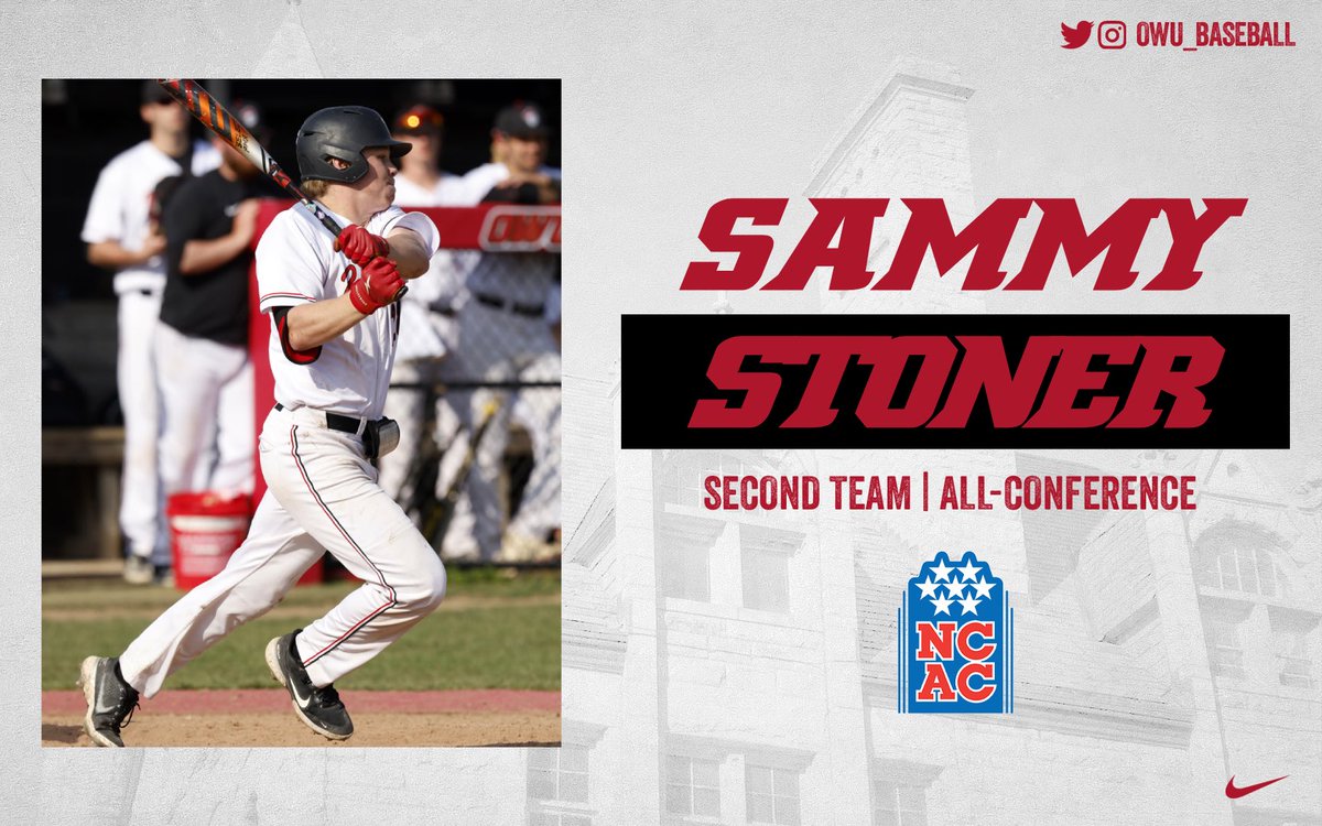 OWU_Baseball's tweet photo. Congratulations to our All-NCAC selections!

FR Zane Vitense - Newcomer of the Year / Second Team

SO Sammy Stoner - Second Team

SR DJ Neff - Third Team

#RollShops https://t.co/jHnxkMrrWg