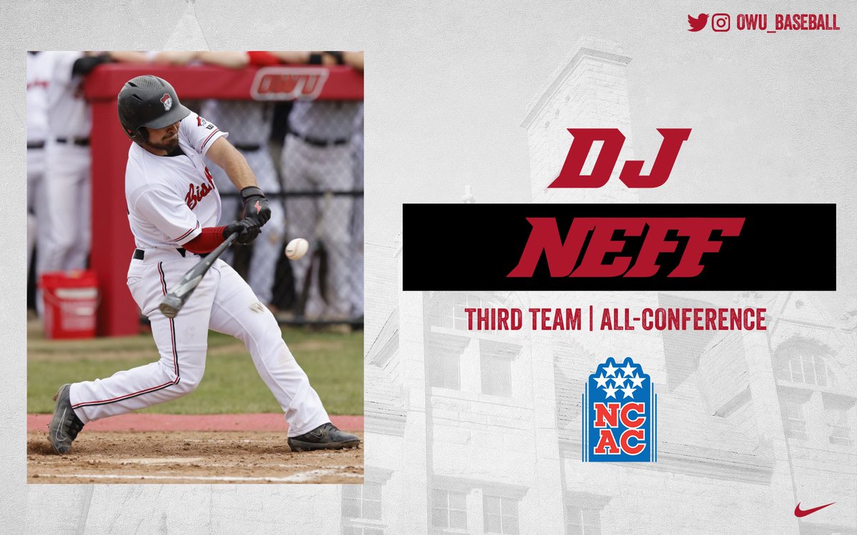 Congratulations to our All-NCAC selections!

FR Zane Vitense - Newcomer of the Year / Second Team

SO Sammy Stoner - Second Team

SR DJ Neff - Third Team

#RollShops